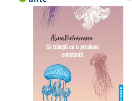 Andra Rotaru, pe Dlite, despre cartea Alinei Pietrăreanu ,,Să trăiești cu o presiune constantă”
