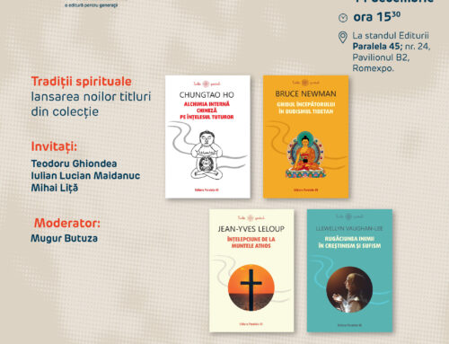 Despre colecția „Tradiții spirituale” 2, cu Mihai Liță