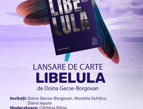 Libelula. Doina Gecse-Borgovan își lansează cartea la Chișinău